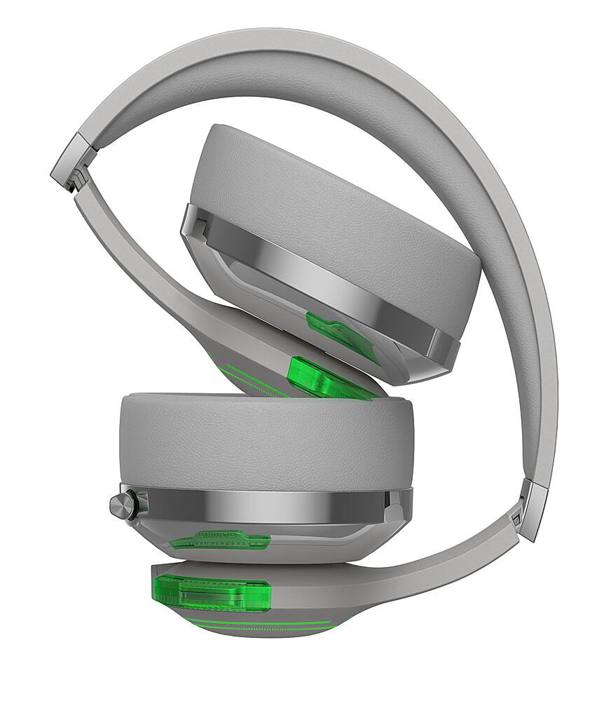 Alt View 13. Edifier - G5BT Wireless Gaming Headset with 40 Hour Battery Life, RGB lighting for Xbox X|S, Playstation, Nintendo, Mobile & PC - Gray.