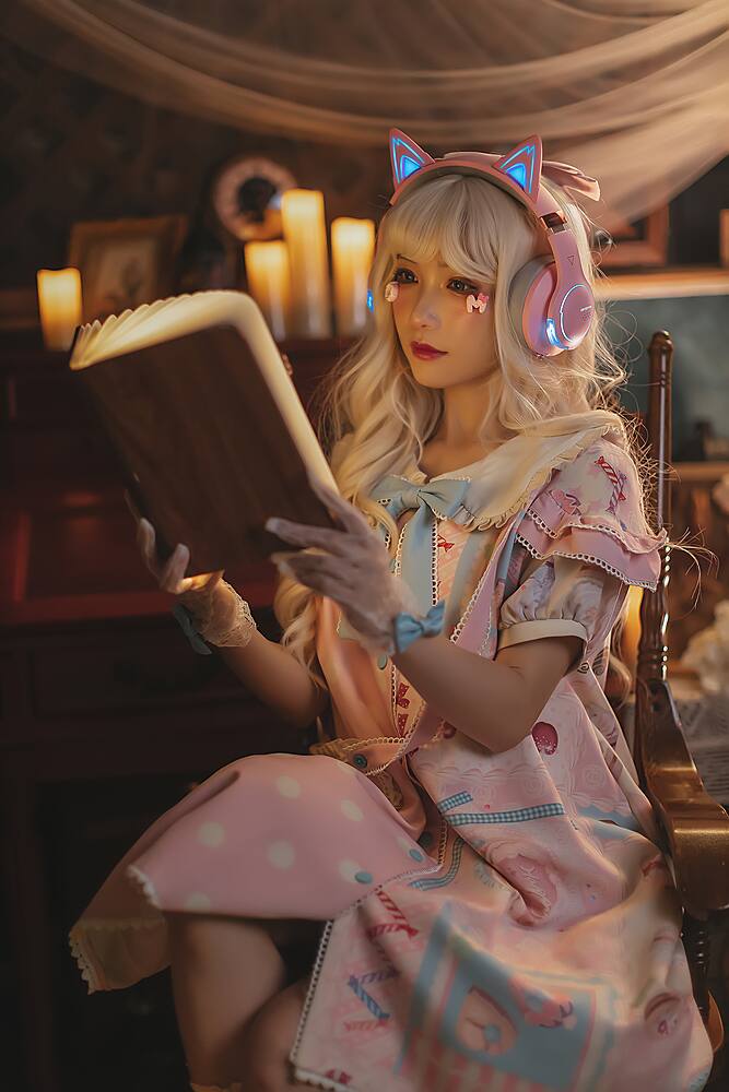 Alt View 3. Edifier - G5BT CAT Wireless Gaming Headset w/ Magnetic Cat Ears, 36 Hour Battery Life for Xbox, Playstation, Nintendo, Mobile & PC - Sky Blue.