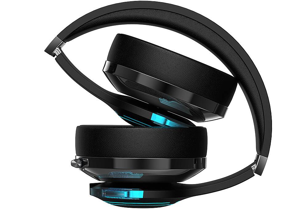 Alt View 8. Edifier - G5BT Wireless Gaming Headset with 40 Hour Battery Life, RGB lighting for Xbox X|S, Playstation, Nintendo, Mobile & PC - Black.