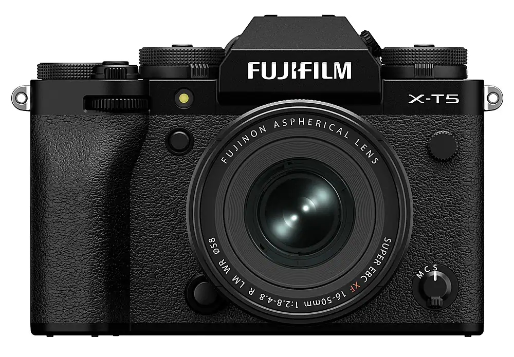 Fujifilm - X-T5 Mirrorless Camera with XF16-50mmF2.8-4.8 R LM WR Lens - Black