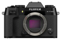 Fujifilm - X-T50 Mirrorless Camera Body Only, Black - Black - Front_Zoom