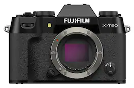 Fujifilm - X-T50 Mirrorless Camera Body Only - Black