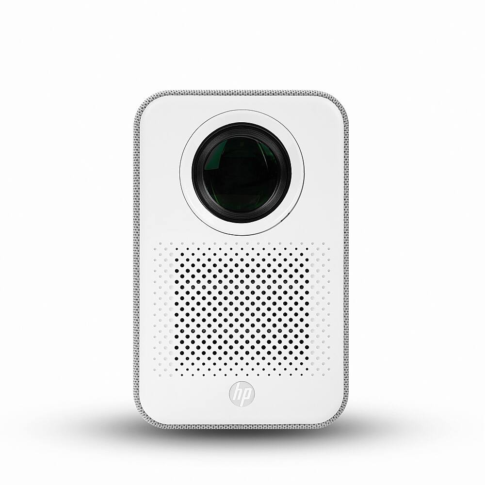 Hp Cc500 1080p 4k Portable Projector, 84 Screen Included - White ...