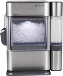 GE Profile - Opal 2.0 Ultra Nugget Ice Maker with Side Tank - Stainless Steel - Front_Zoom