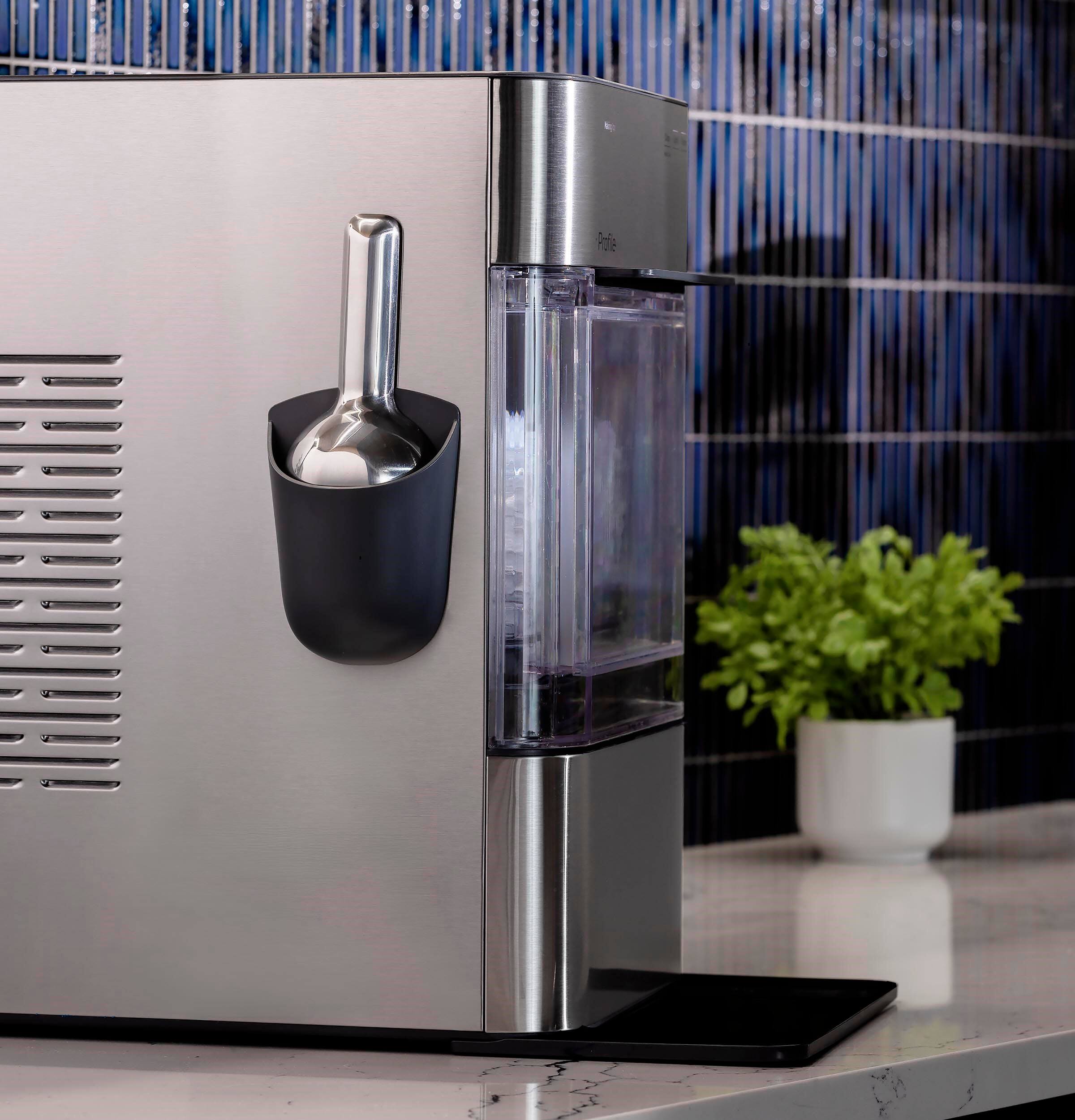 Alt View 13. GE Profile - Opal 2.0 Ultra Nugget Ice Maker - Stainless Steel.