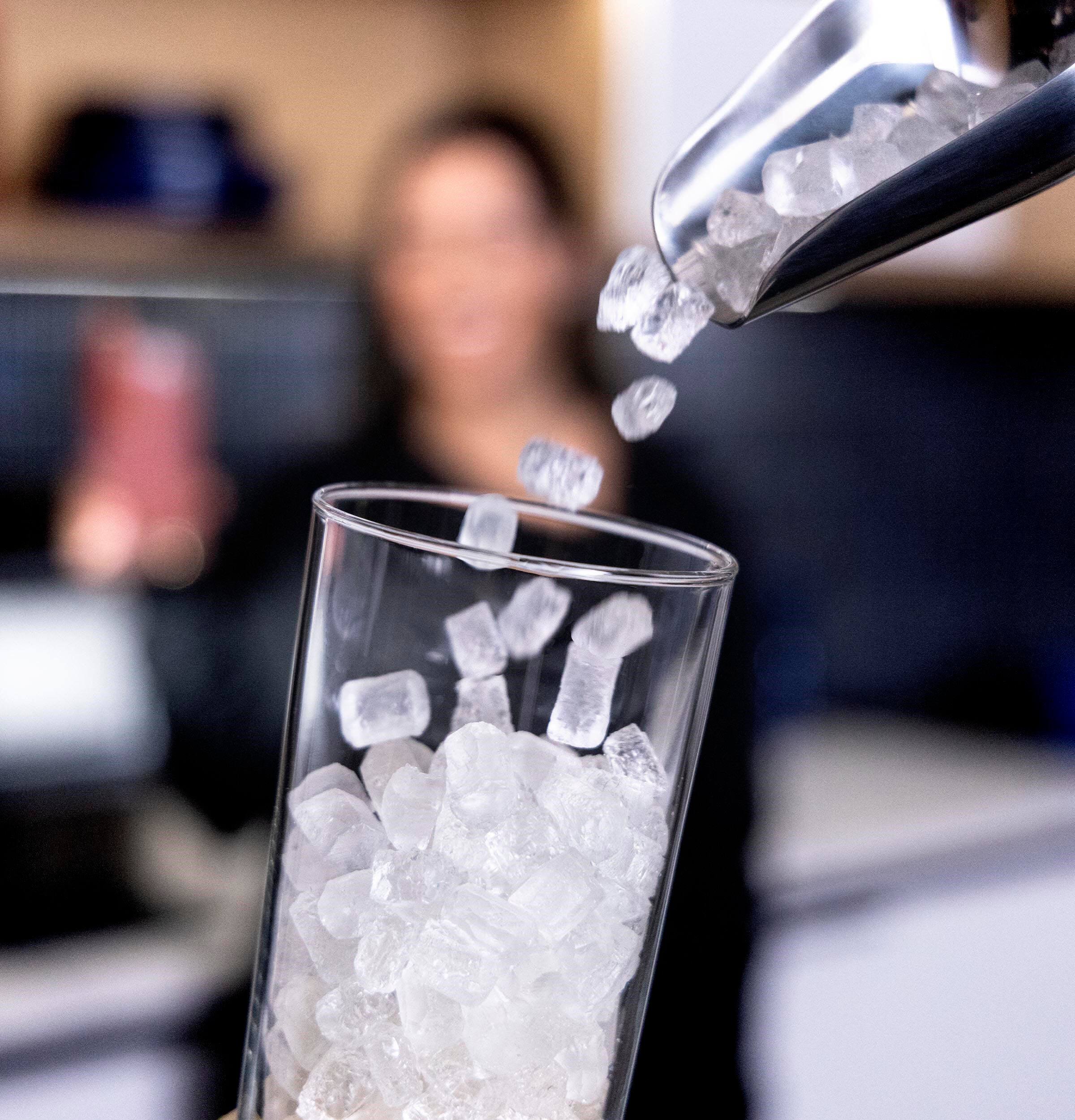 Alt View 20. GE Profile - Opal 2.0 Ultra Nugget Ice Maker - Stainless Steel.