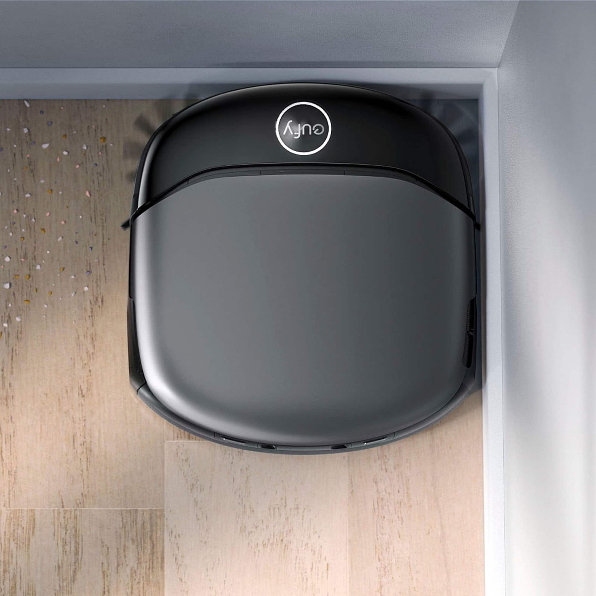 Alt View 19. eufy - S1 Pro Omni Wi-Fi Connected Robot Vacuum & Mop with Self Washing and Self Drying Auto Empty Station - Black.