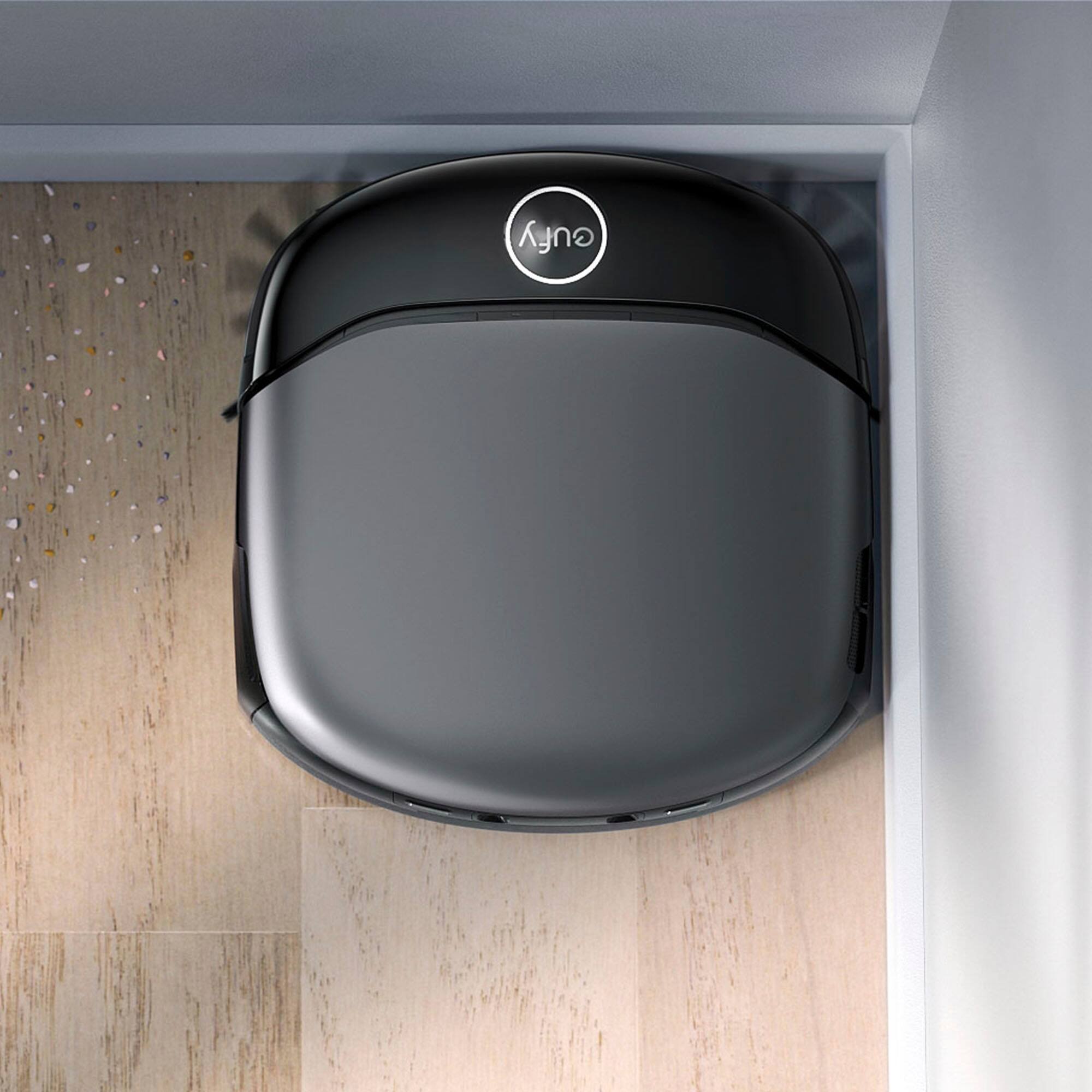 Alt View 19. eufy - S1 Pro Omni Wi-Fi Connected Robot Vacuum & Mop with Self Washing and Self Drying Auto Empty Station - Black.