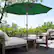 Alt View 14. Pure Garden - 10-Ft Outdoor Umbrella - Hunter Green.