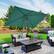 Alt View 15. Pure Garden - 10-Ft Rectangular Patio Umbrella - Green.