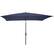 Front. Pure Garden - Pure Garden 10-Ft Rectangular Patio Umbrella - Navy.