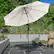 Alt View 15. Pure Garden - 10-Ft Outdoor Patio Umbrella - Tan.