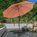 Alt View 15. Pure Garden - 10-Ft Outdoor Umbrella - Terracotta.