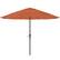 Front. Pure Garden - 9-Ft Outdoor Patio Umbrella - Terracotta.