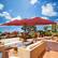 Alt View 14. Pure Garden - 15-Ft Double Patio Umbrella - Red.