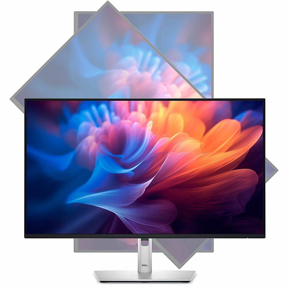 Alt View 20. Dell - 27" IPS LED FHD 100Hz Monitor (USB, HDMI) - Black, Gray, Multicolor.