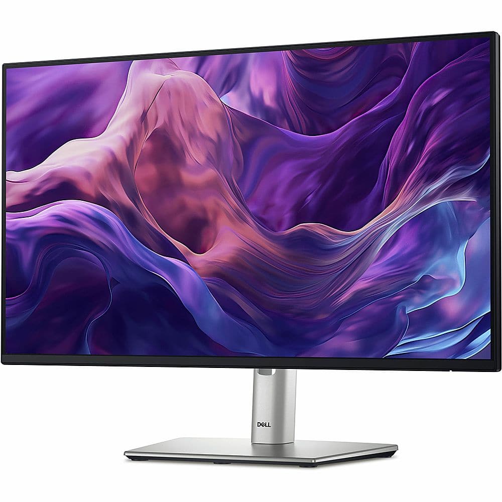 Alt View 16. Dell - 23.8" IPS LED FHD 100Hz Monitor (USB, HDMI) - Black, Silver, Multicolor.