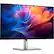 Front. Dell - 27" IPS LED FHD 100Hz Monitor (VGA, USB, HDMI) - Black, Silver, Multicolor.