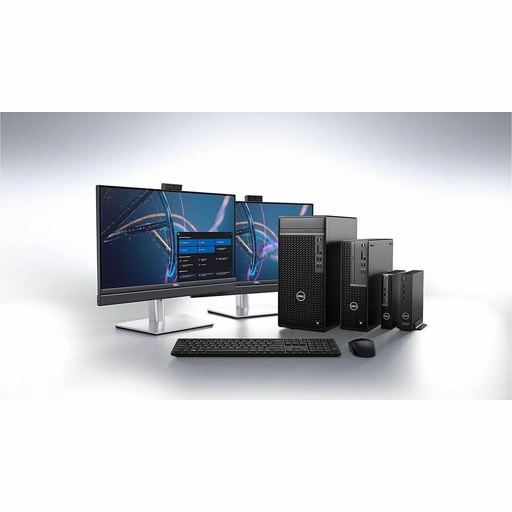 Alt View 16. Dell - OptiPlex 7000 Desktop - Intel Core i7 - 16GB Memory - 256GB SSD - Black.