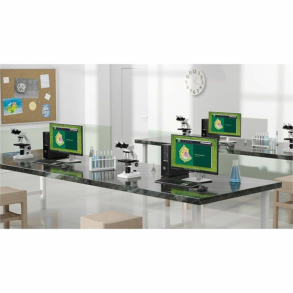 Alt View 17. Dell - OptiPlex 7000 Desktop - Intel Core i5 - 16GB Memory - 512GB SSD - Black.