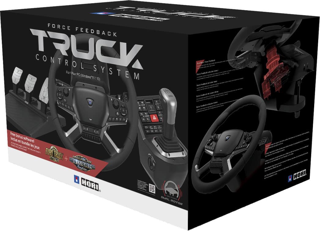 Hori force feedback truck control promo system