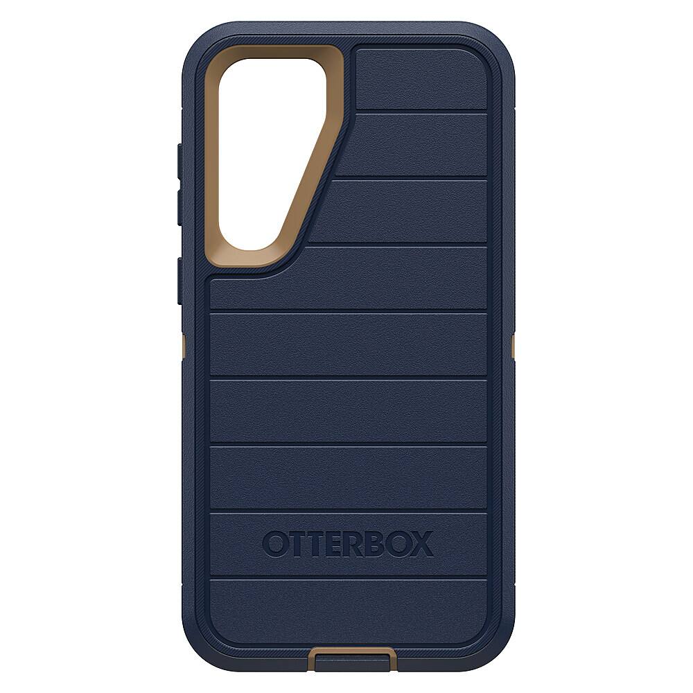 Angle. OtterBox - Defender Pro Case for Samsung Galaxy S23+ - Blue Suede Shoes.