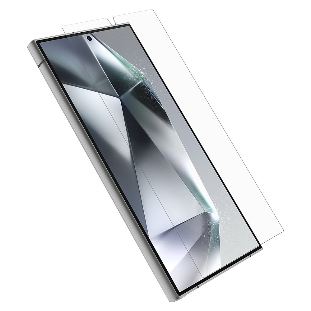 Angle. OtterBox - PolyArmor Screen Protector for Samsung Galaxy S24 Ultra - Clear.