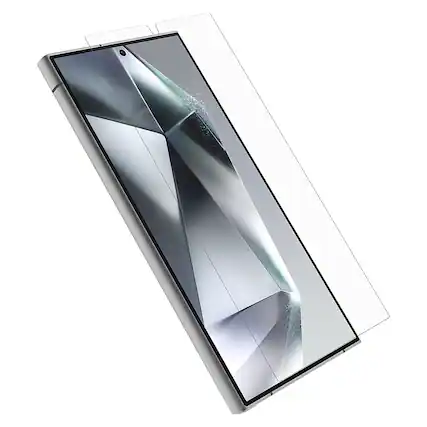 Angle. OtterBox - PolyArmor Screen Protector for Samsung Galaxy S24 Ultra - Clear.