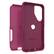 The image shows a purple Otterbox case for an iPhone. The case is designed to protect the phone from drops and impacts. The case is made of durable materials and features a unique pattern on the back. The case is open, revealing the interior of the case, which is designed to securely hold the phone in place. The case is available in various colors, including purple, and is compatible with a wide range of iPhone models.