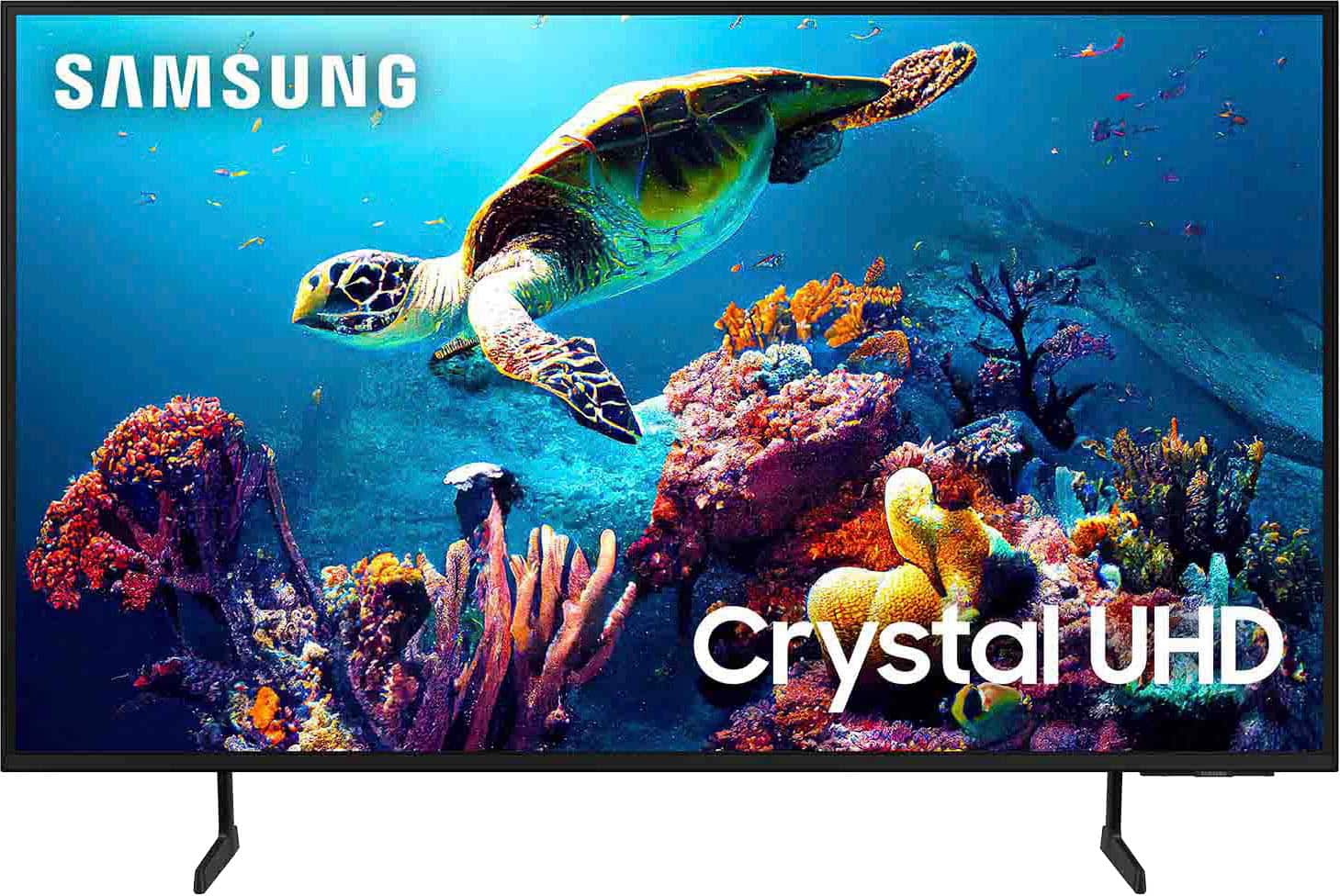 Samsung - 50” Class DU6900 Series Crystal UHD 4K Smart Tizen TV (2024) - Front_Zoom
