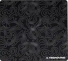Front. Higround - Gaming Mouse Pad Large - Black Ice.