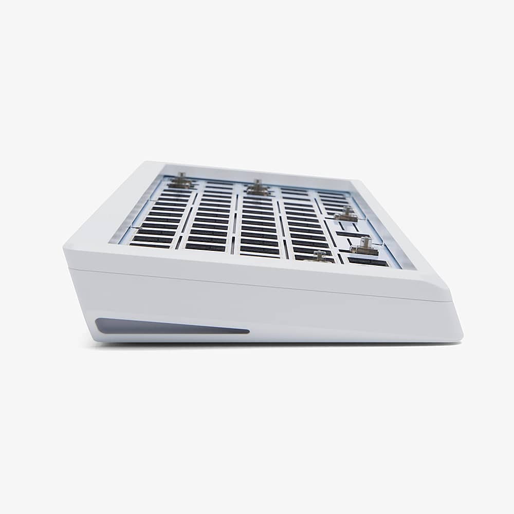 Alt View Zoom 12. Higround - Summit 2.0 65 65% Wired Mechanical Lubed Dreamland Linear Switch Gaming Keyboard with RGB - Snow Stone.