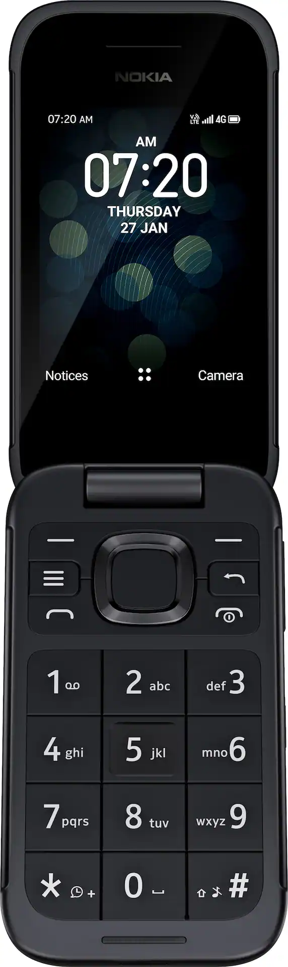 Nokia 2780 Flip Phone (Unlocked) Black TA-1420 - Open Box - Best Buy