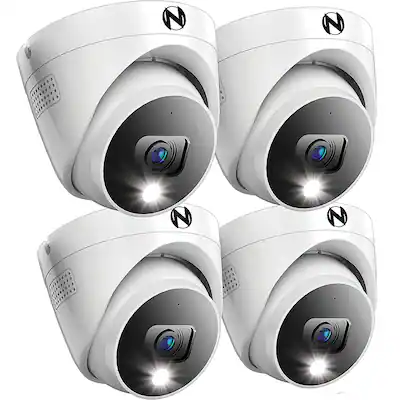 Night Owl Camera Indoor/Outdoor Add On Wired 2K Security Dome