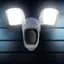Alt View 12. Night Owl - Outdoor Wired Floodlight Deterrence 3MP HD+ Camera with 2-Way Audio - White.