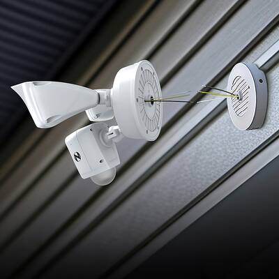 Floodlight Nest Spotlight Cam Review Night Owl Outdoor Wired