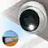 Left. Night Owl - 4-Camera Indoor/Outdoor Add On Wired 4K Security Dome Cameras with 2-Way Audio - White.