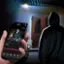 The text on the image reads: "9:41 PM Front Door Home 100% Night Owl H LIVE Today> EVENTS 9:47 PM SPM 9:00 PM".