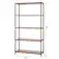 Alt View 13. TRINITY - TRINITY 5-Tier | 32x12x60 | Bamboo Shelving | Bronze Anthracite® - Bronze Anthracite®.