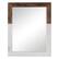 Left. TRINITY - DRAKESTONE | 24x31 Two Toned Farmhouse Vanity Mirror | 2-Pack |White Wash and Walnut - White Wash and Walnut.
