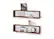 Front. TRINITY - DRAKESTONE | Stackable Floating Box Shelf | 2-Pack | Walnut - Walnut.