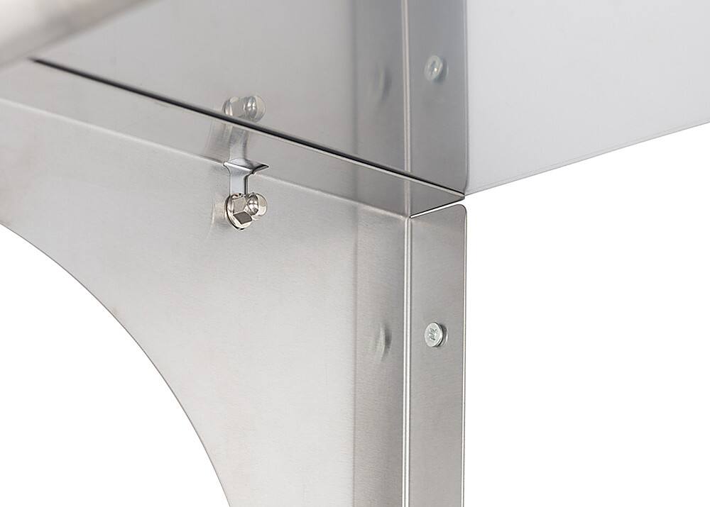 Alt View 15. TRINITY - TRINITY EcoStorage® | 24" Stainless Steel Wall Shelf | NSF | 2-Pack - Stainless Steel.