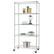 Front. TRINITY - TRINITY BASICS® EcoStorage® 5-Tier | 36x18x72 | Wire Shelving | NSF | w/ Wheels | Chrome - Chrome.