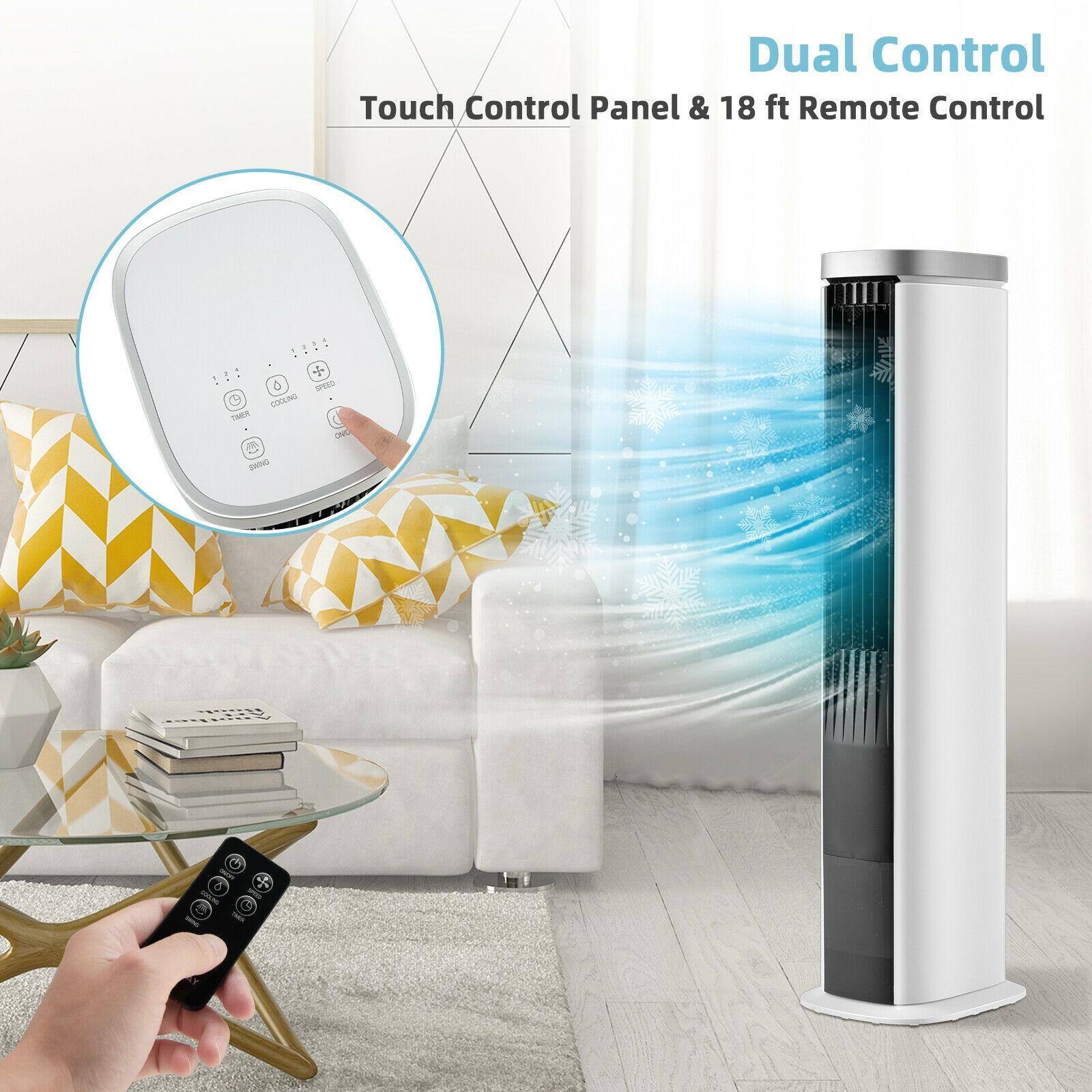 Dual Control Touch Control Panel & 18 ft Remote Control