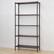 Alt View 11. TRINITY - TRINITY 5-Tier | 36x14x72 | Slat Shelving | Dark Bronze - Dark Bronze.
