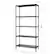 Alt View 13. TRINITY - TRINITY 5-Tier | 36x14x72 | Slat Shelving | Dark Bronze - Dark Bronze.