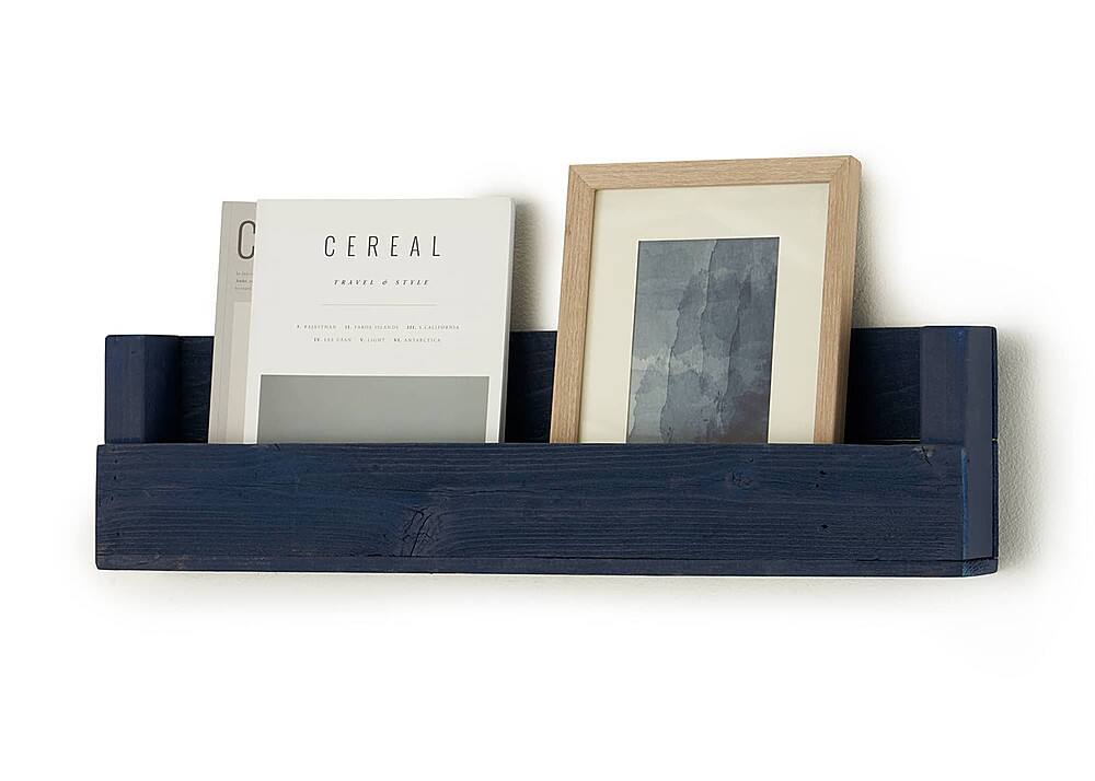 Alt View 13. TRINITY - DRAKESTONE | Floating Book + Display Shelf | 3-Pack | Navy - Navy.