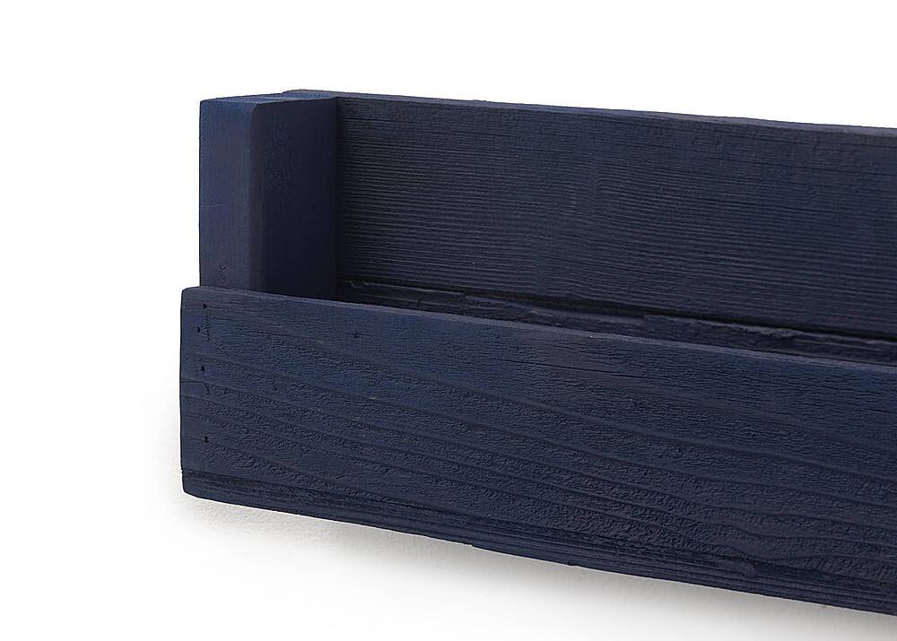 Alt View 16. TRINITY - DRAKESTONE | Floating Book + Display Shelf | 3-Pack | Navy - Navy.