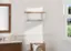 Alt View 11. TRINITY - DRAKESTONE | Towel Bar w/ Shelves | White Wash - White Wash.