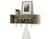 Front. TRINITY - DRAKESTONE | Towel Rack w/ Hooks and Shelf | Natural - Natural.